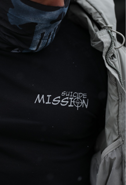 Лонгслів SUICIDE MISSION чорний Л-SM-чор фото